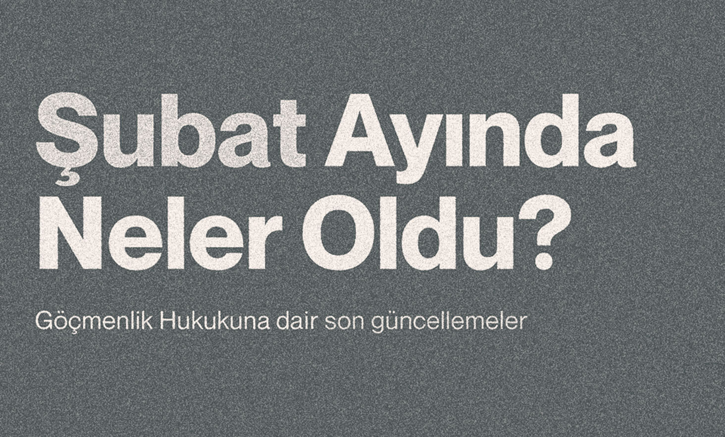 Şubat Ayı Haber Bülteni: Güncel Gelişmeler ve Haberler
